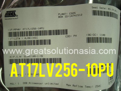 AT17LV256-10PU Atmel EEPROM factory sealed 