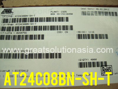 AT24C08BN-SH-T factory sealed Atmel EEprom AT24C08BN-SH-T