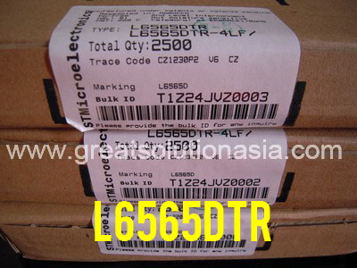 L6565DTR factory sealed STMICROELECTRONICS L6565DTR