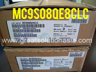 MC9S08QE8CLC factory sealed Freescale MCU MC9S08QE8CLC