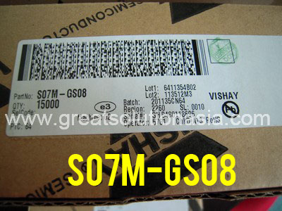 S07M-GS08 factory sealed Vishay S07M-GS08