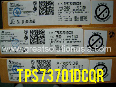 TPS73701DCQR factory sealed TI LDO Regulators